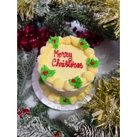 Holly Jolly Christmas Cake