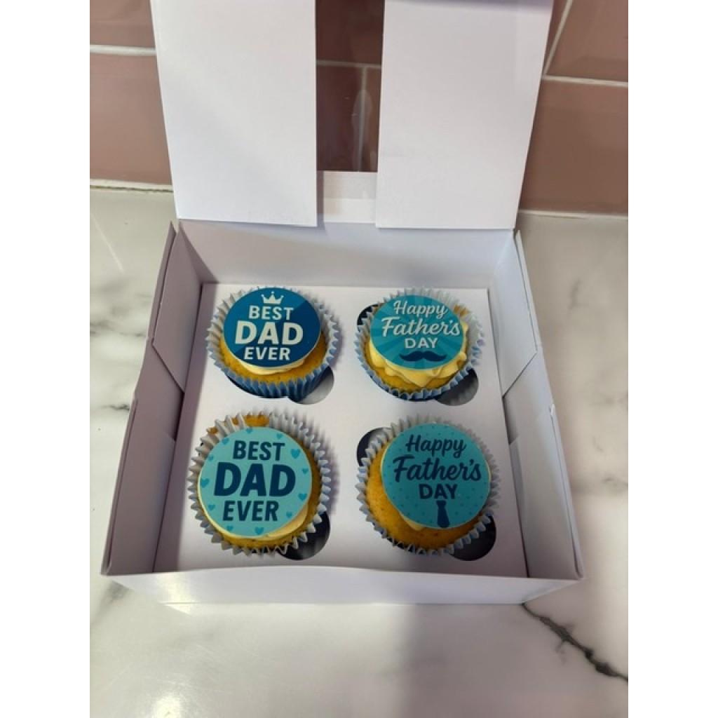 Fathers Day Cupcakes Vanilla Cupcakes