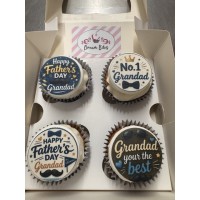 Fathers Day Cupcakes - Grandad