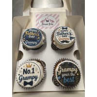 Fathers Day Cupcakes - Grampy