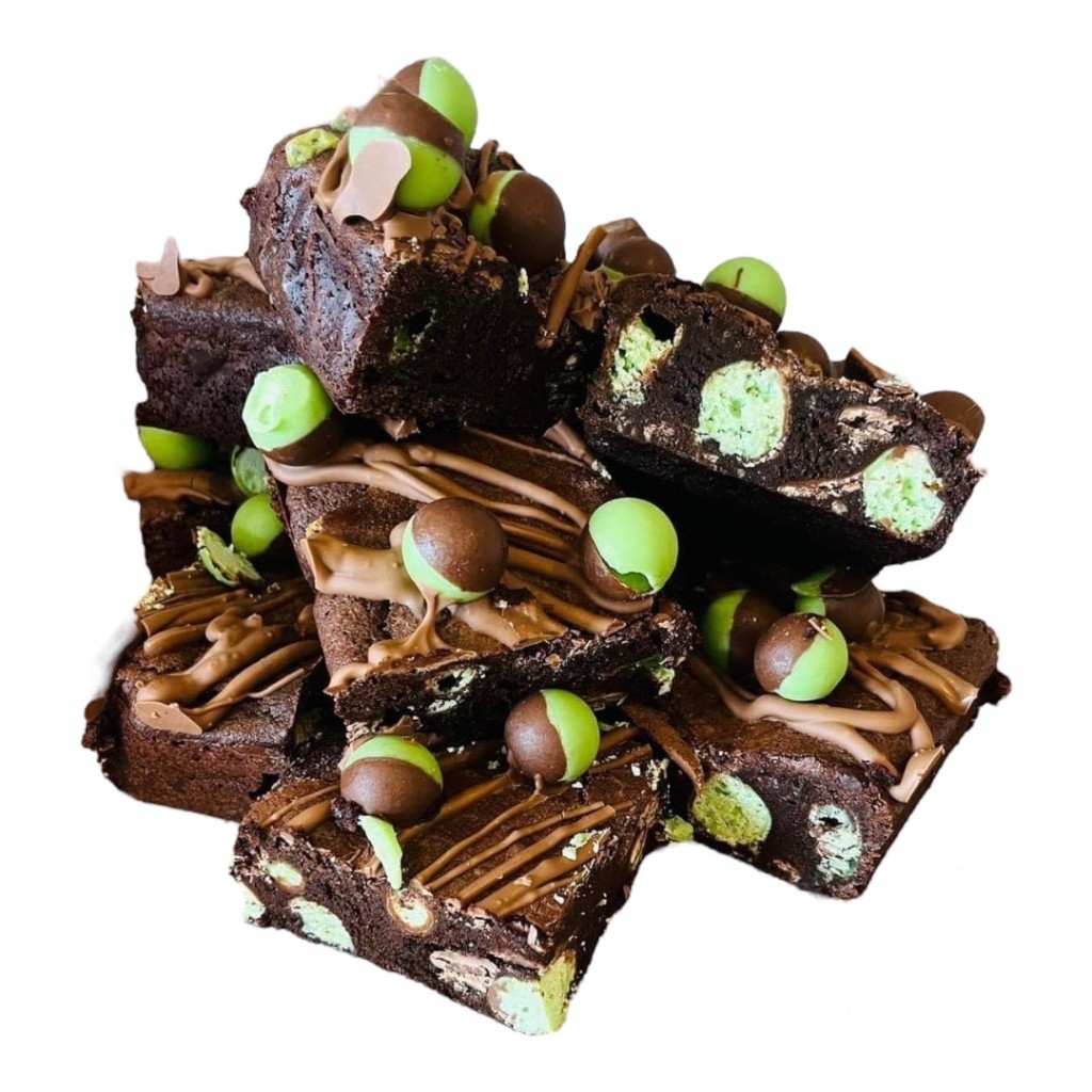 Mint Aero Brownie